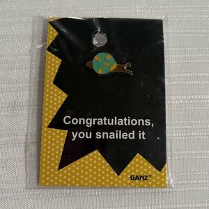 Snail GANZ Pin